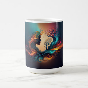 Mug Dame dans l'arbre