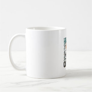 Mug Dame de chat Halloween Maison hantée effrayante Vi