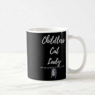 Mug Dame de chat sans enfants