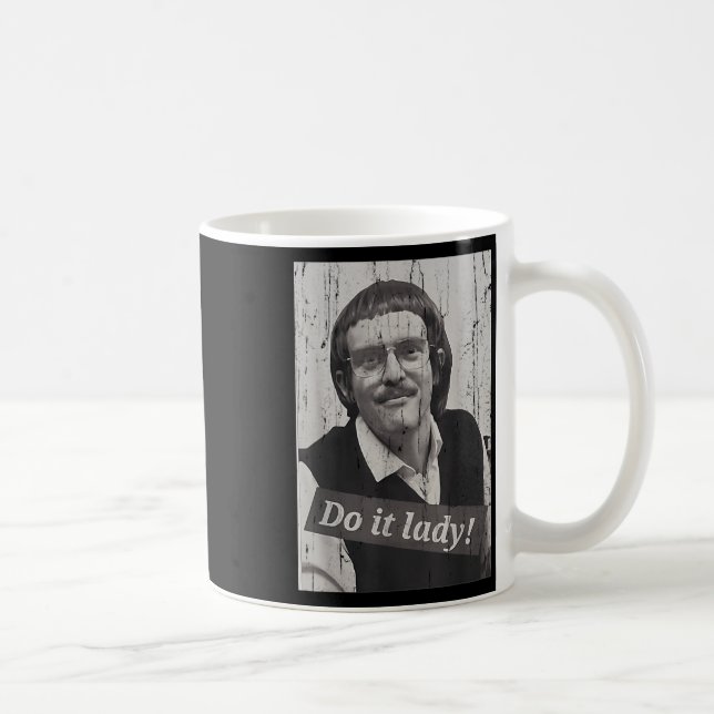 Mug Dame de faire drôle bavarder humour  (Droite)