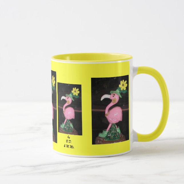 Mug dame de flamant (Droite)