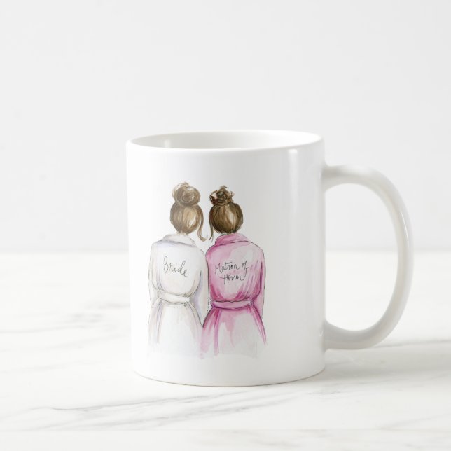 Mug Dame de honneur ? Domestique de petit pain de Br (Droite)