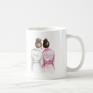 Mug Dame de honneur ? Domestique de petit pain de Br