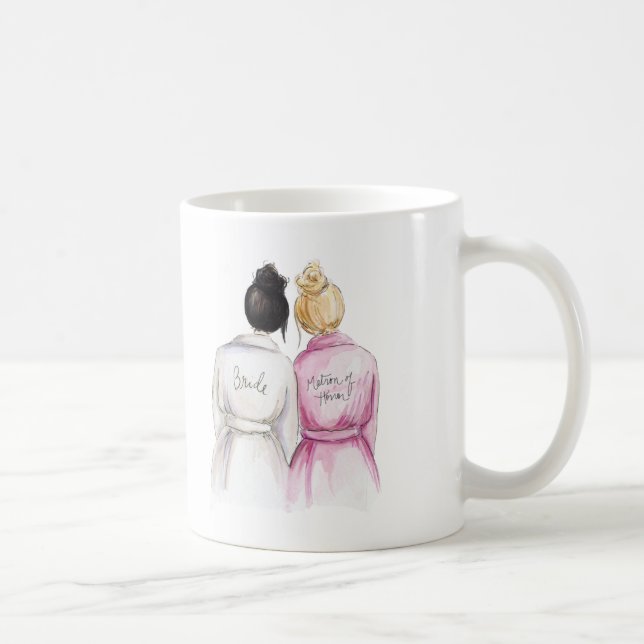Mug Dame de honneur ? Domestique noire de blonde de (Droite)