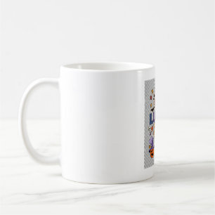 Mug Dame de midi Halloween Sorcière Lune Citrouille_1