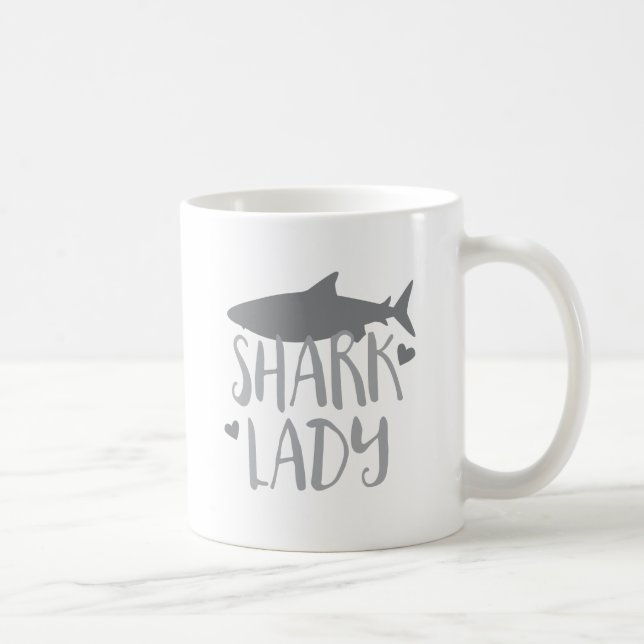 Mug dame de requin (Droite)