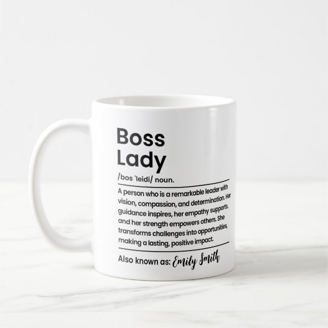 Mug Dame du chef (Gauche)