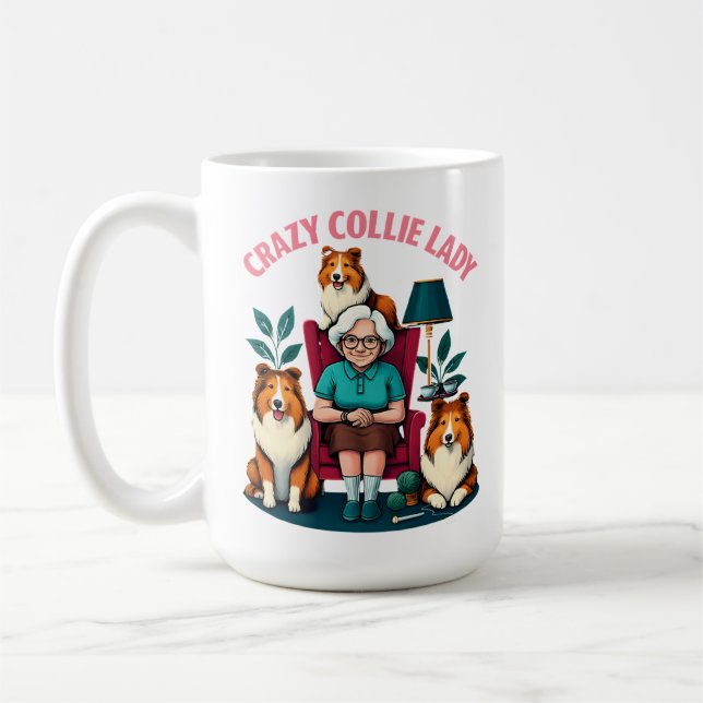 Mug Dame du Crazy Collie (Gauche)