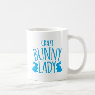 Mug dame folle de lapin