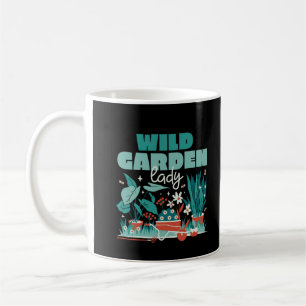 MUG DAME JARDIN SAUVAGE JARDIN MIGNON AVEC PLANTES
