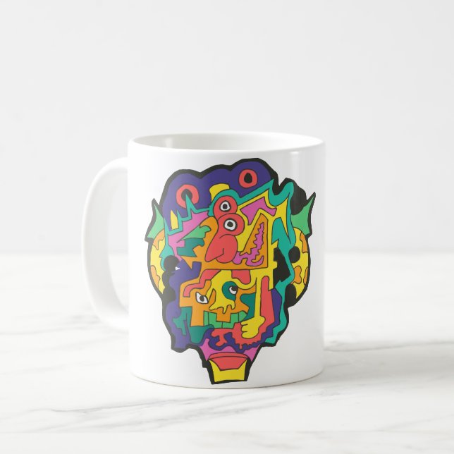 Mug Dame parapluie (Devant gauche)