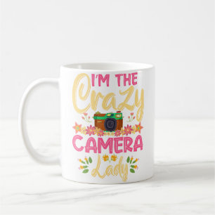 Mug Dame photographe folle de l'appareil photo Photogr