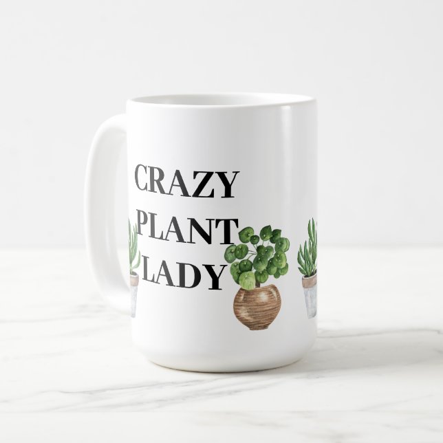 Mug Dame Plante folle (Devant gauche)