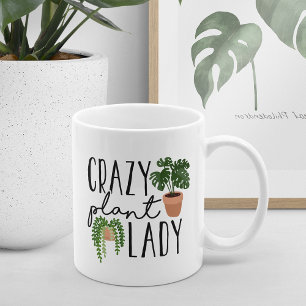 Mug Dame Plante folle   Amoureux Plantes amusants