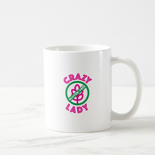 Mug Dame sans gluten folle (Droite)