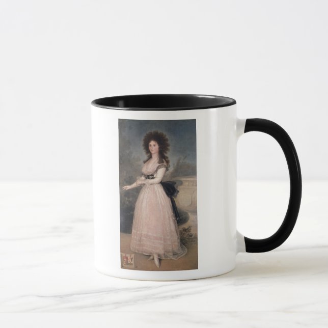 Mug Dame Tadea AR de Francisco Jose de Goya y (Droite)