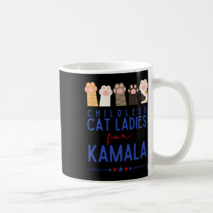 Mug Dames Chats sans Enfants Pour Kamala