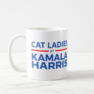 Mug Dames de chat pour Kamala Harris