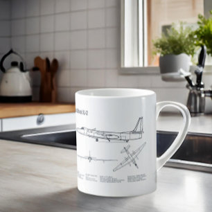 Mug Dames dragons U-2 - Plans de plan d'avion BD