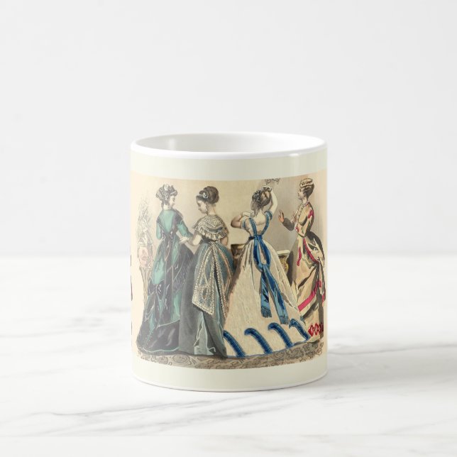 Mug Dames élégantes victoriennes  (Centre)