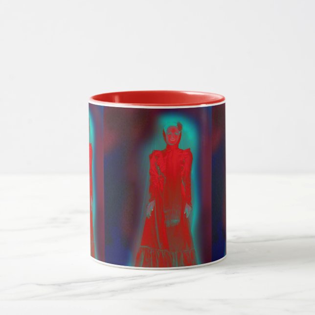 Mug Dames en rouge (Centre)
