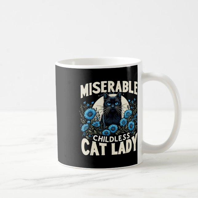 Mug Dames Misérable Chat Enfant Lady Us Election Da (Droite)