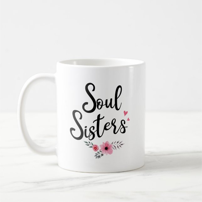 Mug d'amitié - Soeurs d'âme (Gauche)