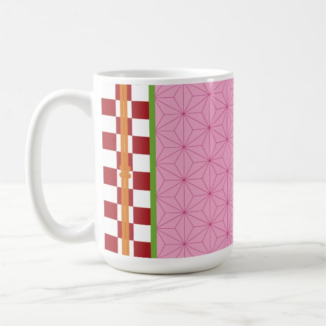 Mug Damon Slayer Kimetsu no Yaiba Nezuko design (Gauche)