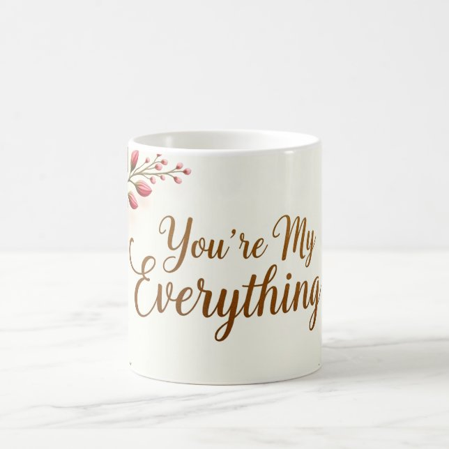 Mug d'amour floral (Centre)