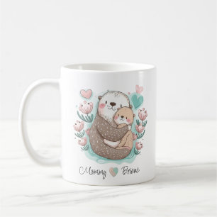 Mug d'amour personnalisé de la louve de mer