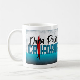 Mug Dana Point California Surfboard Surf