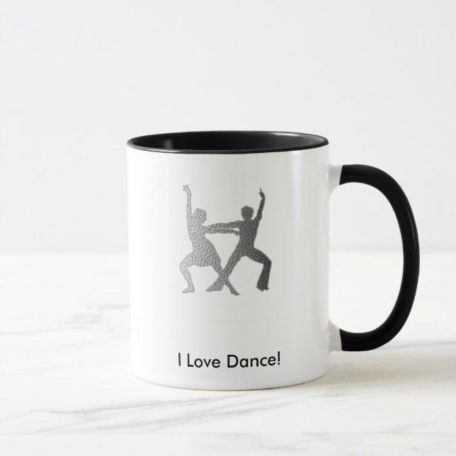 Mug dance1, j'aime la danse ! (Droite)