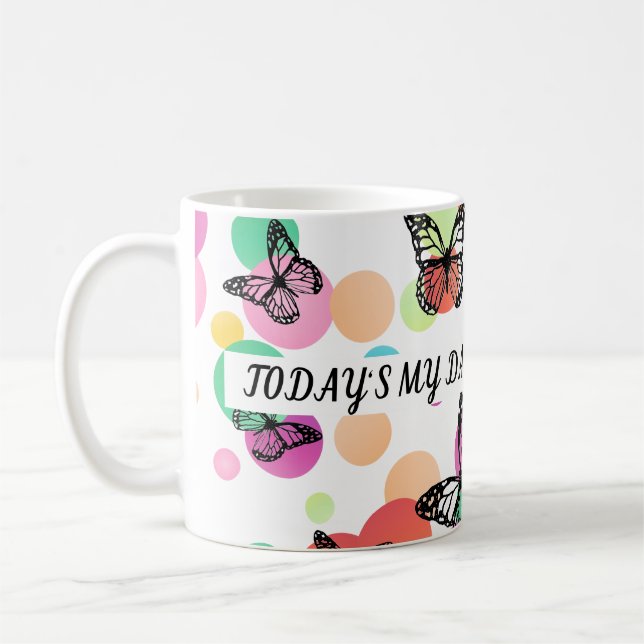 Mug Dance butterflies Garden (Gauche)