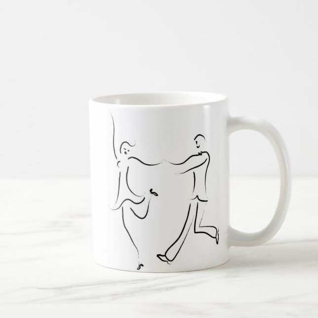 Mug Dancing Couple Sketch (Droite)