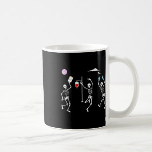 Mug Dancing Skeleton Funny Nurse Skeleton Halloween He