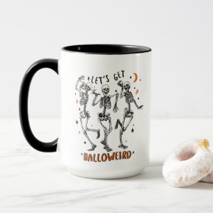 Mug Dancing Skeleton Halloween
