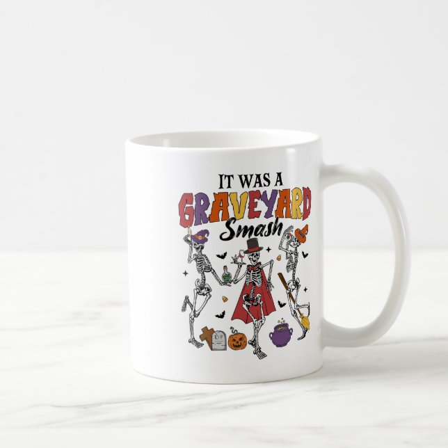 Mug Dancing Skeleton Saison Éffrayante Halloween Costu (Droite)