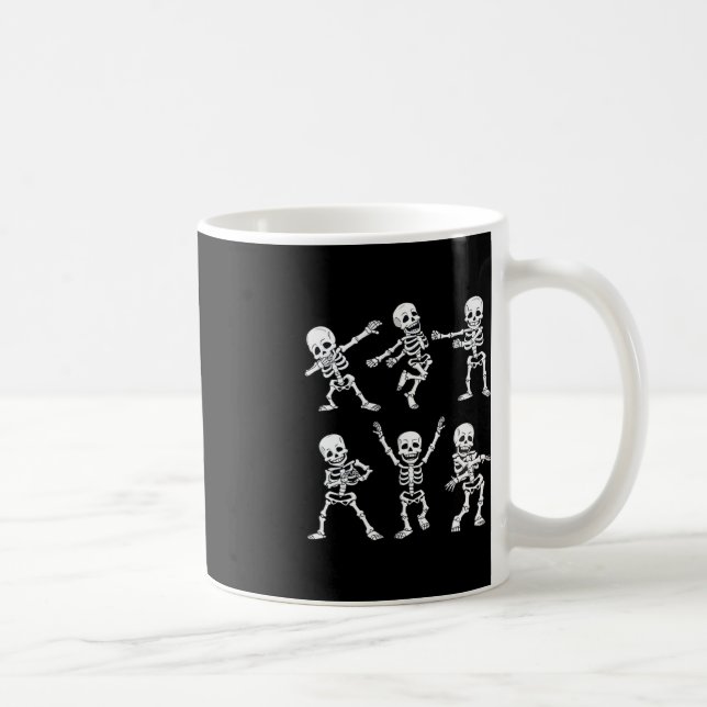 Mug Dancing Skeletons Dance Challenge Boys Girl (Droite)