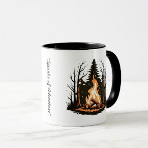 Mug "Dancing Sparks Design"
