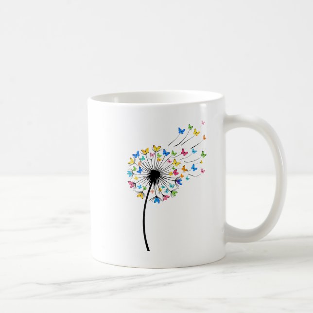 Mug Dandelion butterfly flow (Droite)