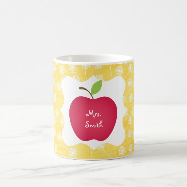 Mug Dandelion - Enseignant de la pomme rouge (Centre)