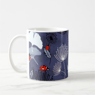 Mug Dandelion Ginkgo : Dessin main Abstrait