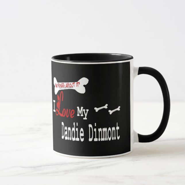 Mug Dandie Dinmont Terrier (I Love) (Droite)