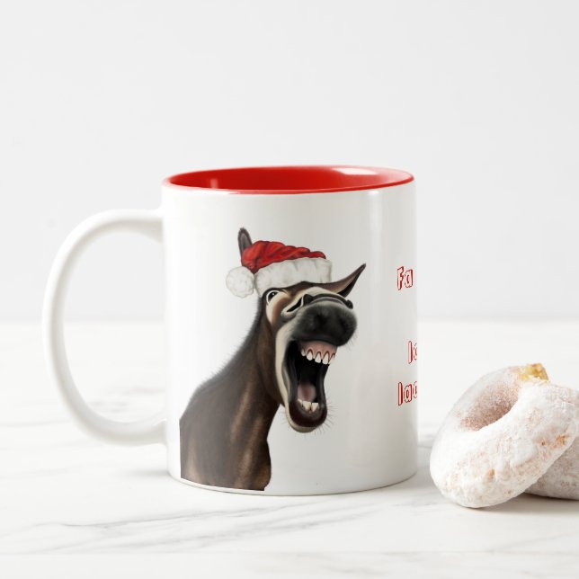 Mug d'âne chantant Noël (Avec donut)