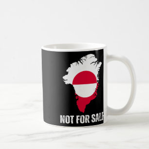 Mug Danemark Drapeau Le Groenland n'est pas à vendre A