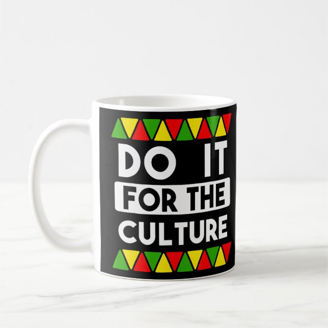 Mug Danger Éduqué Femme noire Mois de l'histoire des N (Gauche)