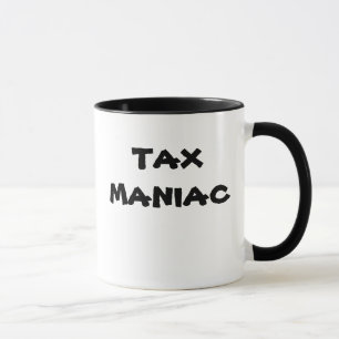 Mug DANGER !. FOU d'IMPÔTS - surnom de conseiller en