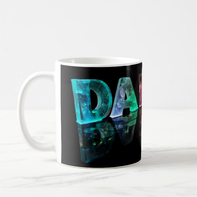 Mug Daniel nommé dans 3D s'allume (la photographie) (Gauche)