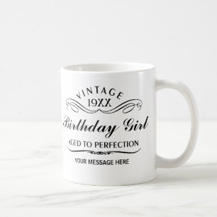 Mug d'anniversaire drôle personnalisé