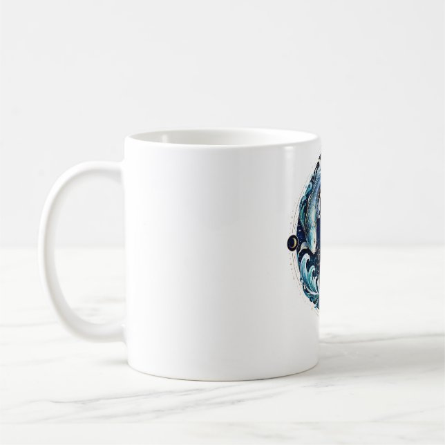 MUG D'ANNIVERSAIRE POISSONS (Gauche)